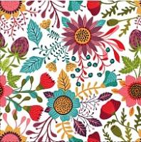 Салфетки Сыктывкарские - Цветы ягоды