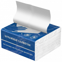 Салфетки Non-stop100л. Белые/40